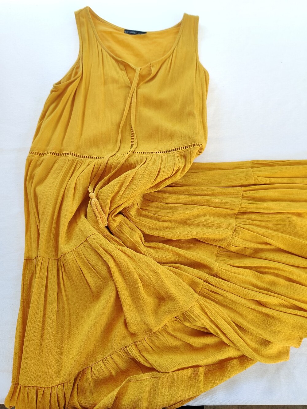 Design History Golden Yellow Dress